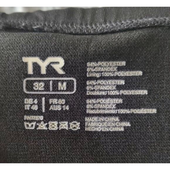 NWT TYR Men's Durafast One Jammer Swimsuit Size M 32 Waist UPF 50 Pool Workout - Picture 5 of 9